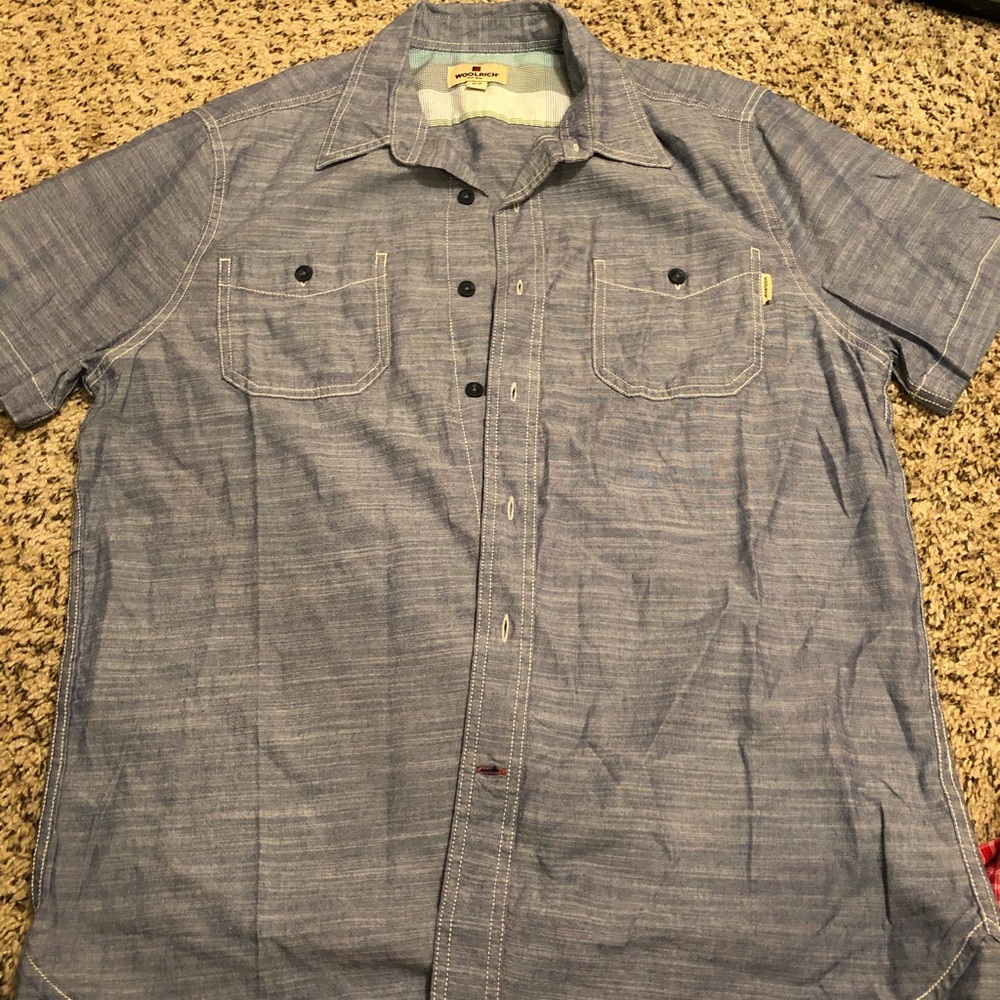 Woolrich short sleeve shirt men